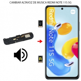 Cambiar Altavoz De Música Xiaomi Redmi Note 11S 5g