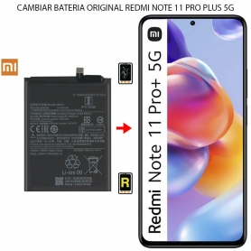 Cambiar Batería Xiaomi Redmi Note 11 Pro Plus 5g Original