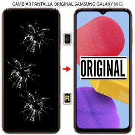 Cambiar Pantalla Samsung Galaxy M13 4G ORIGINAL