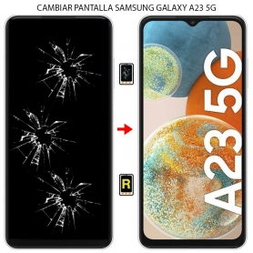 Cambiar Pantalla Samsung Galaxy A23 5G Original Con Marco