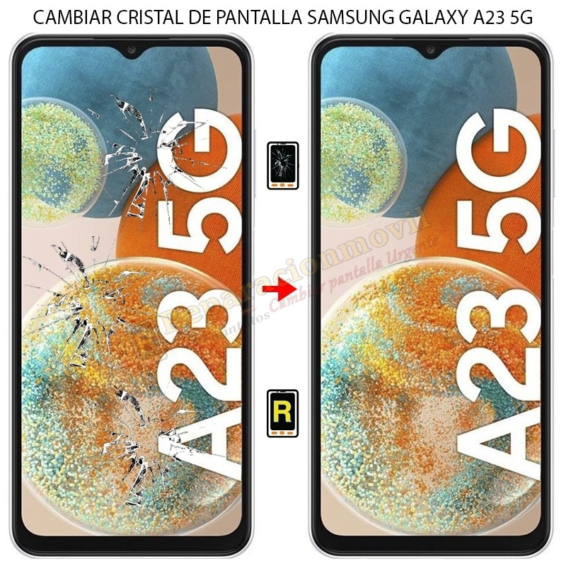 Cambiar Cristal De Pantalla Samsung Galaxy A23 5G
