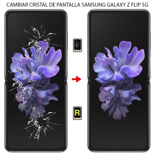 Cambiar Cristal De Pantalla Samsung Galaxy Z Flip 5G