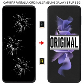 Cambiar Pantalla Samsung Galaxy Z Flip 3 5G ORIGINAL