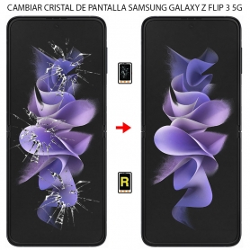 Cambiar Pantalla Samsung Galaxy Z Flip 3 5G Sin Marco