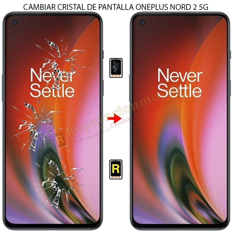 Cambiar Cristal De Pantalla Oneplus Nord 2 5G