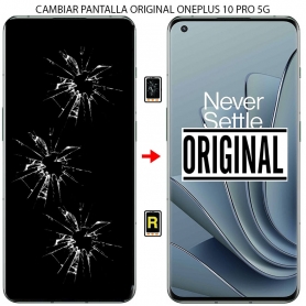 Cambiar Pantalla Oneplus 10 Pro 5G ORIGINAL CON MARCO