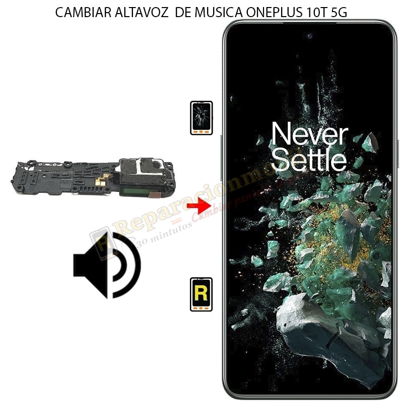 Cambiar Altavoz De Música Oneplus 10T 5G