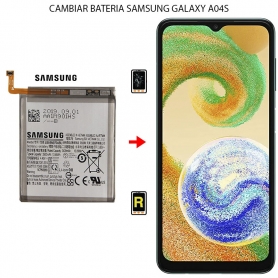 Cambiar Batería Samsung Galaxy A04S