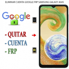 Resetear Sistema FRP Samsung Galaxy A04S