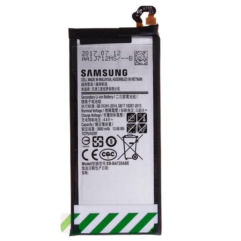 Cambiar Bateria Samsung A7 2017
