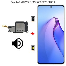 Cambiar Altavoz De Música Oppo Reno 7 5G