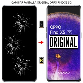 Cambiar Pantalla Oppo Find X5 5G ORIGINAL con Marco