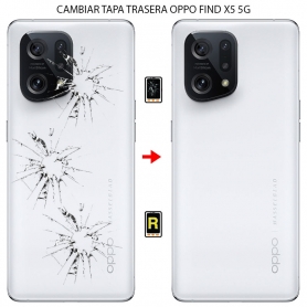 Cambiar Tapa Trasera Oppo Find X5 5G