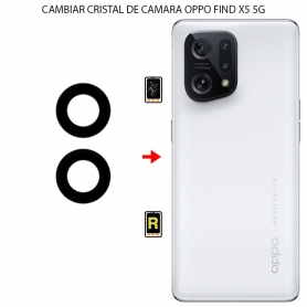 Cambiar Cristal Cámara Trasera Oppo Find X5 5G