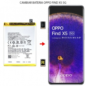 Cambiar Batería Oppo Find X5 5G