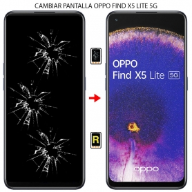 Cambiar Pantalla Oppo Find X5 Lite