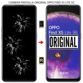 Cambiar Pantalla Oppo Find X5 Lite ORIGINAL CON MARCO