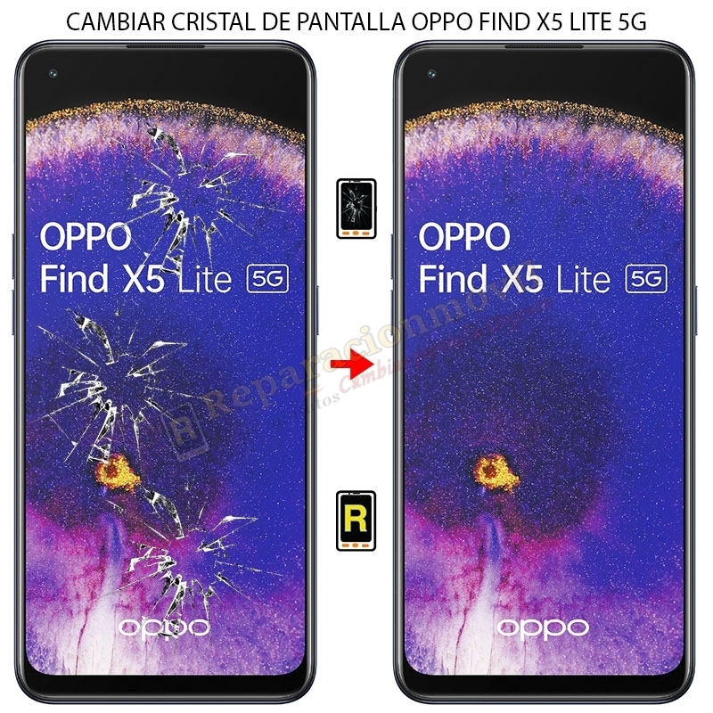 Cambiar Cristal De Pantalla Oppo Find X5 Lite