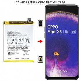 Cambiar Batería Oppo Find X5 Lite