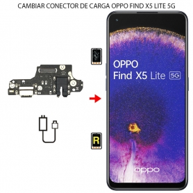 Cambiar Conector De Carga Oppo Find X5 Lite