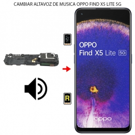 Cambiar Altavoz De Música Oppo Find X5 Lite