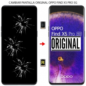 Cambiar Pantalla Oppo Find X5 Pro 5G ORIGINAL CON MARCO