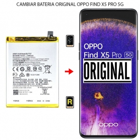 Cambiar Batería Oppo Find X5 Pro 5G Original