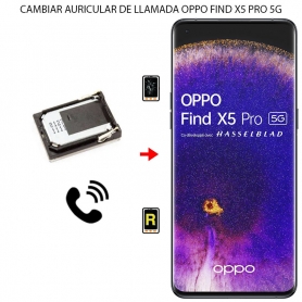 Cambiar Auricular De Llamada Oppo Find X5 Pro 5G