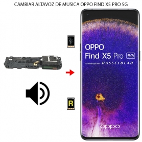 Cambiar Altavoz De Música Oppo Find X5 Pro 5G