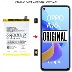 Cambiar Batería Oppo A76 Original
