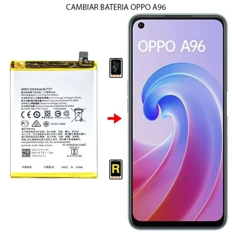 Cambiar Batería Oppo A96