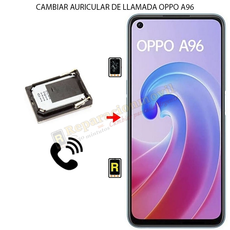 Cambiar Auricular De Llamada Oppo A96