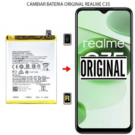 Cambiar Batería Realme C35 Original