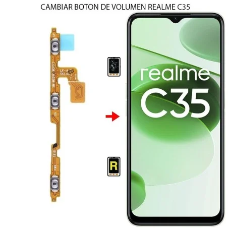 Cambiar Botón De Volumen Realme C35