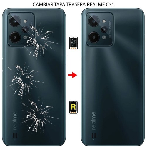 Cambiar Tapa Trasera Realme C31