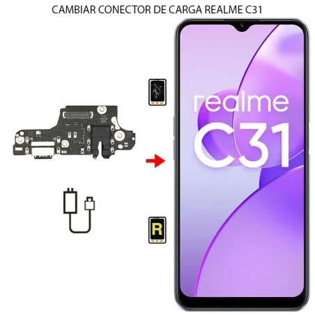 Cambiar Conector De Carga Realme C31