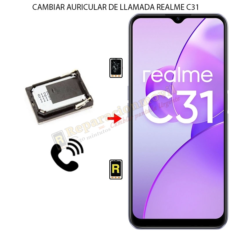 Cambiar Auricular De Llamada Realme C31