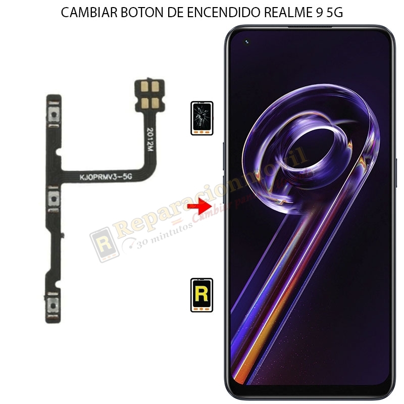 Cambiar Botón De Encendido Realme 9 5G