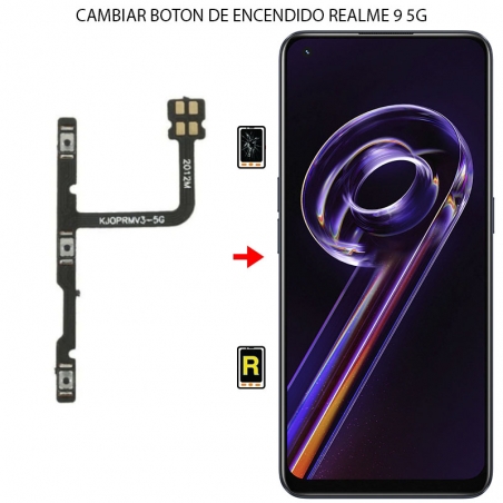 Cambiar Botón De Encendido Realme 9 5G