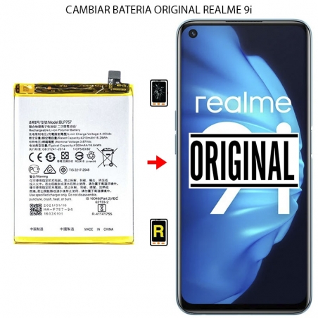 Cambiar Batería Realme 9i Original