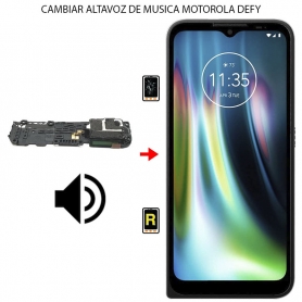 Cambiar Altavoz De Música Motorola Defy