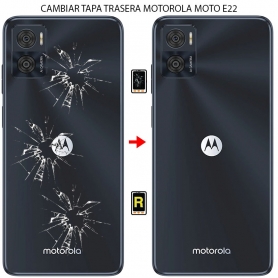 Cambiar Tapa Trasera Motorola Moto E22