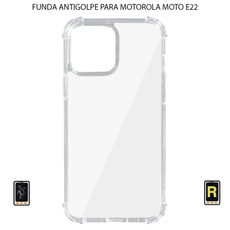 Funda Antigolpe Transparente Motorola Moto E22