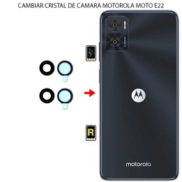 Cambiar Cristal Cámara Trasera Motorola Moto E22