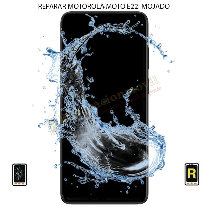 Reparar Mojado Motorola Moto E22i