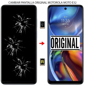 Cambiar Pantalla Motorola Moto E32 ORIGINAL