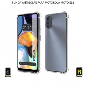 Funda Antigolpe Transparente Motorola Moto E32