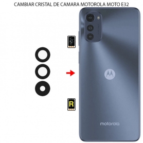 Cambiar Cristal Cámara Trasera Motorola Moto E32