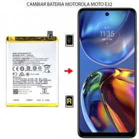 Cambiar Batería Motorola Moto E32