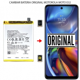 Cambiar Batería Motorola Moto E32 Original